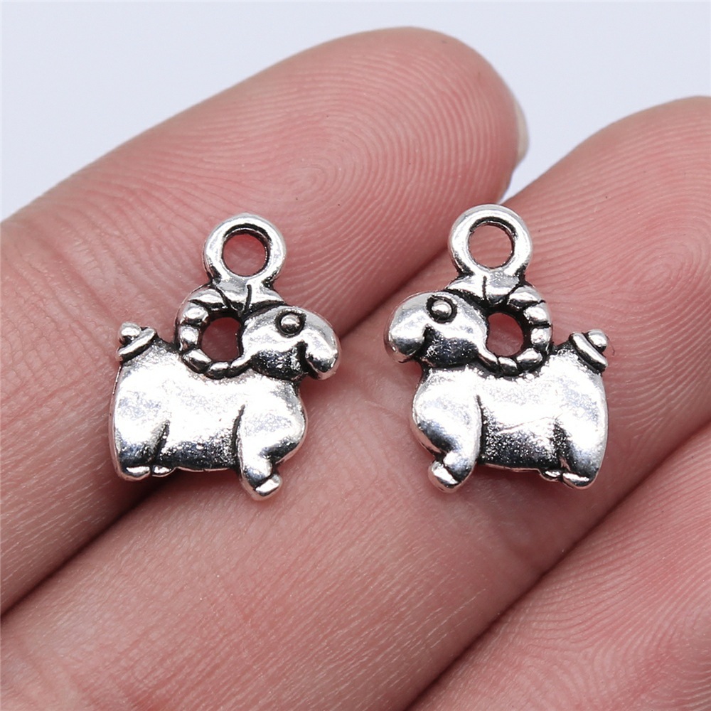 Vintage Fashion Stores - 10 Stück 11 x 14 mm