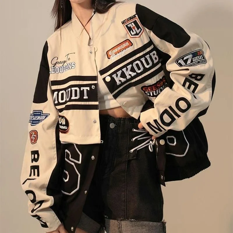 Varsity Jacket Wool - American Vintage Frauen Uni Bomber jacke
