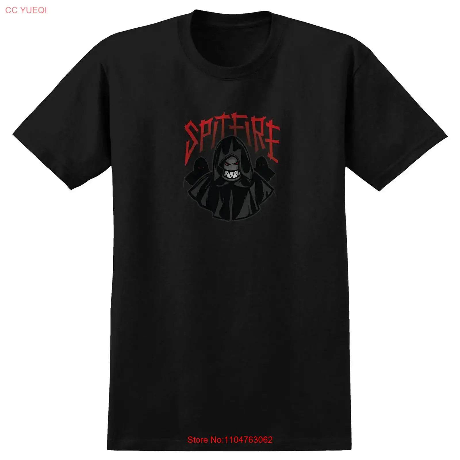 Vintage Fashion Wheel - Spitfire Wheels T-Shirt Ritual Black Vintage