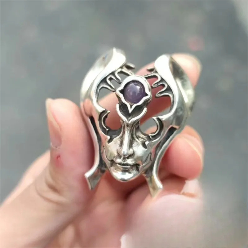 Vintage Fashion Wheel - Garo, der Zahnwolf Jingas Magische Rad-Ring,