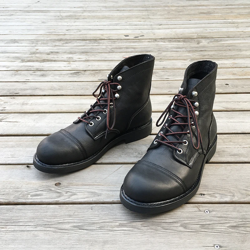 Vintage Old Fashion - Neue Männer Schuhe Luxus Marke Vintage