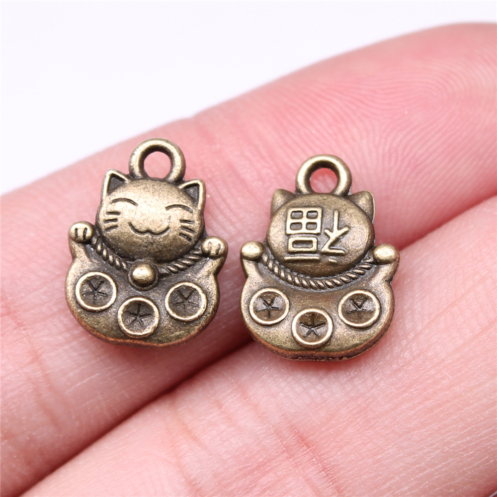 Vintage Fashion Stores - 10 Stück 15 x 11 mm,