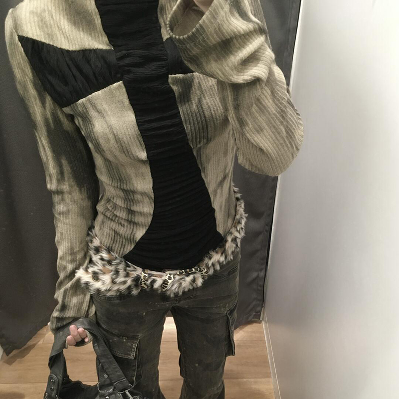 Goth Cross Subkultur Slim Tops – Turtleneck Knit 90S Bewertung und Preis