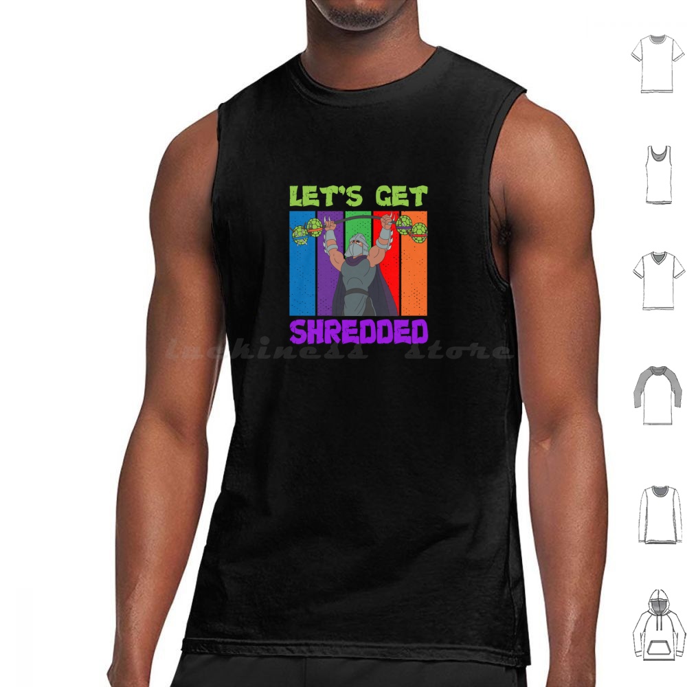 Let's Get Shredded Tank Tops W – Turtleneck Knit 90S Bewertung und Preis