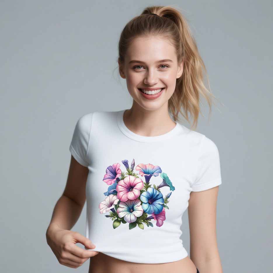 Vintage-Aquarell-Blumen-Aufbüg – Vintage Fashion Stores Bewertung und Preis