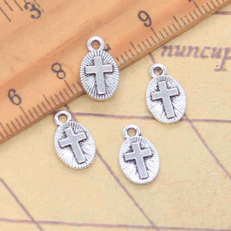 30 Stück Charms Kreuz 13x8mm A – Vintage Fashion Finds Bewertung und Preis
