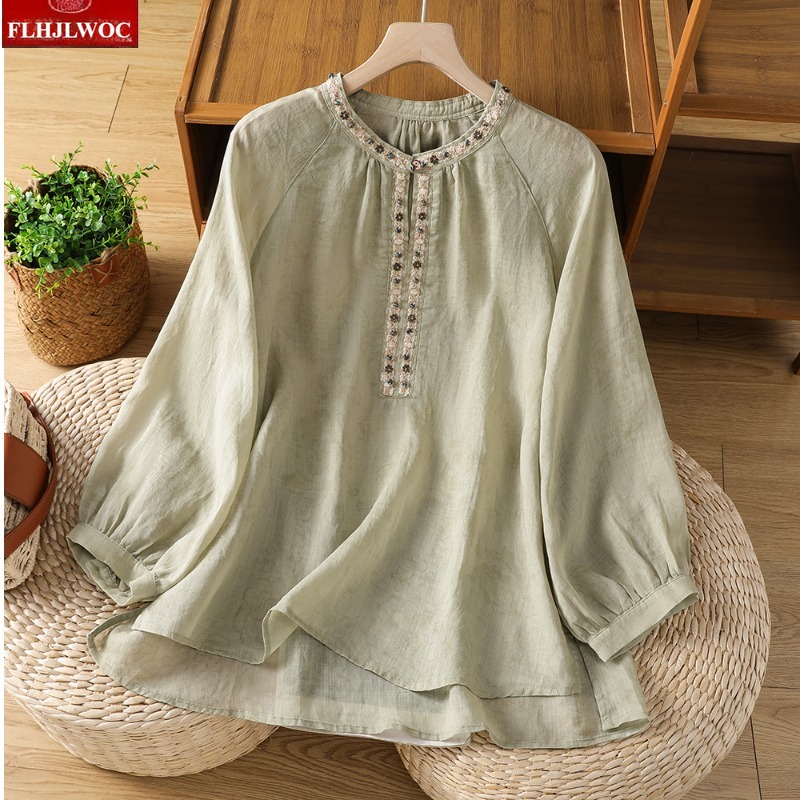Perlenbesetzte Oberteile Bluse – Vintage Fashion In Japan Bewertung und Preis
