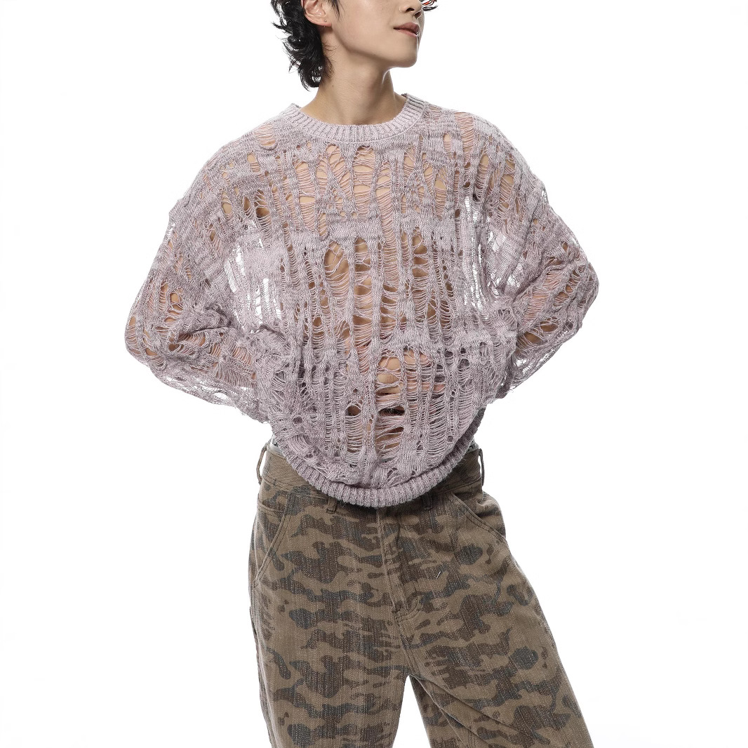 Vintage Ripped Hollow Out Mesh – Vintage Fashion In Japan Bewertung und Preis