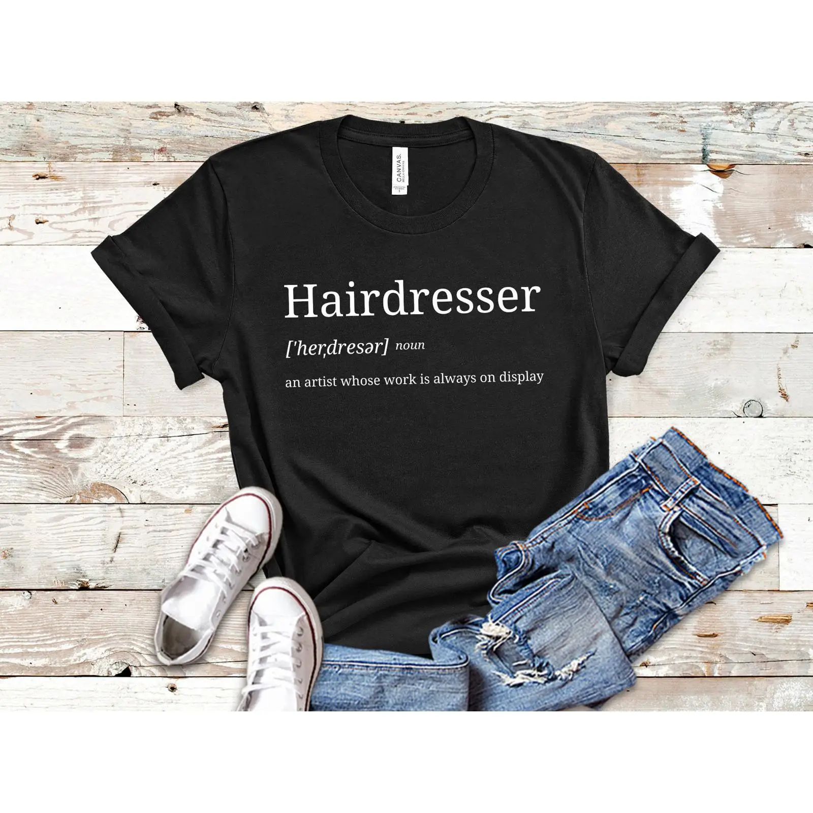 Friseur-T-Shirt, Friseur- und  – Vintage Fashion Quotes Short Bewertung und Preis