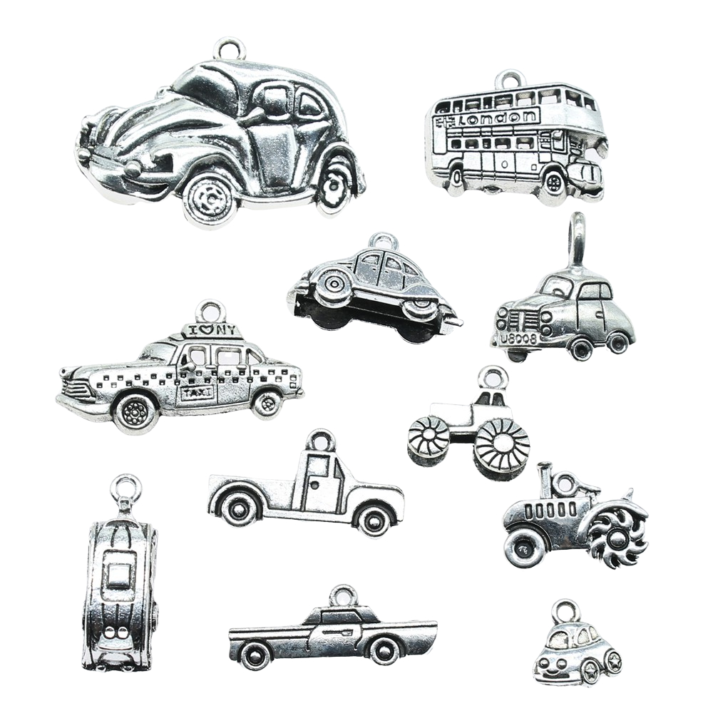 10 Stück / Los Antik Silber Fa – Vintage Fashion Finds Bewertung und Preis