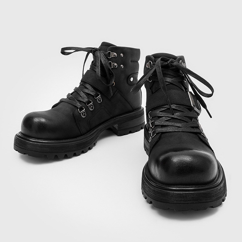 Marke Männer Leder Stiefel Mot – Vintage Old Fashion Bewertung und Preis