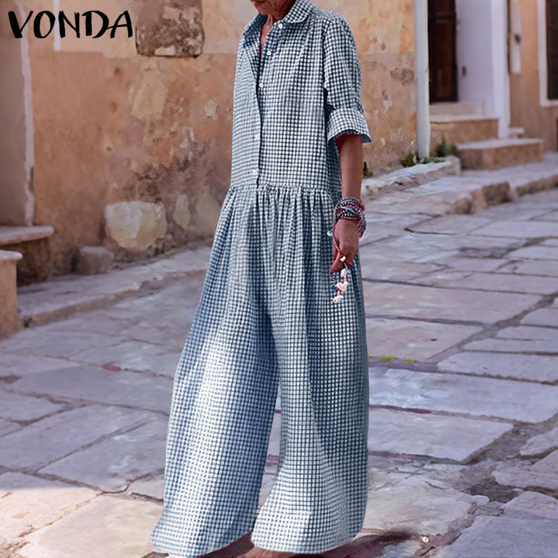 Plus Größe 5XL VONDA Vintage O – Vintage Fashion Plus Size Bewertung und Preis