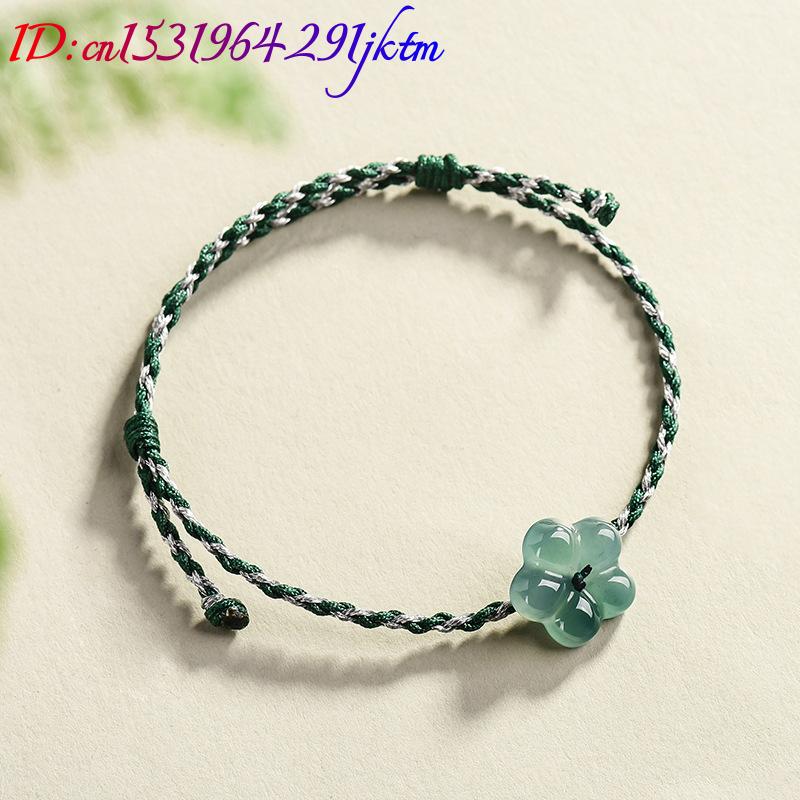 Burmesisches Jadeit-Blumenarmb – Vintage Fashion For Women Bewertung und Preis